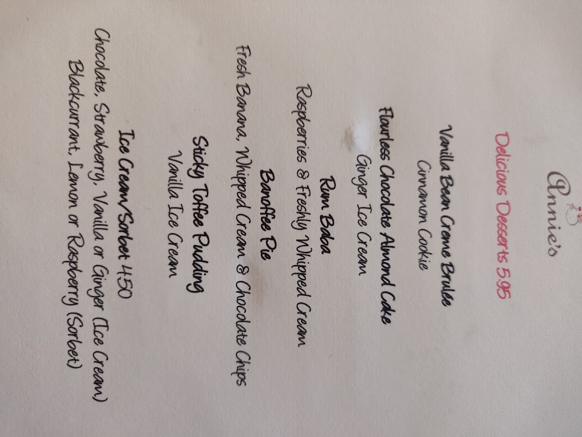 Menu Annie's-10