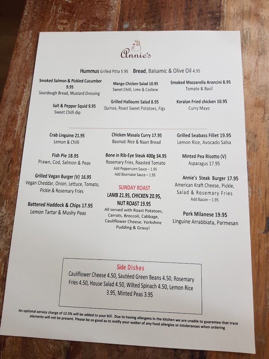 Menu Annie's-3