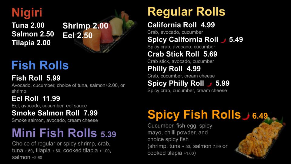 Menu Anqi Sushi Express-5