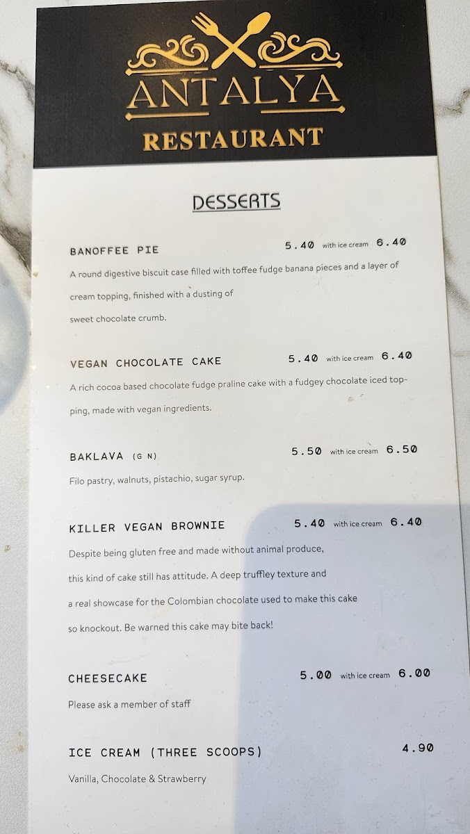 Menu Antalya Restaurant-2