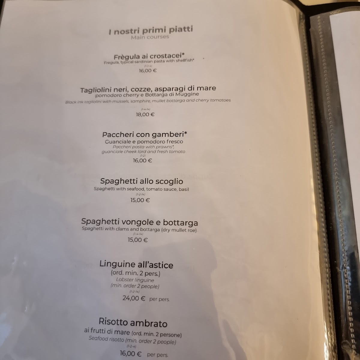 Menu Antica Cagliari Ristorante-10