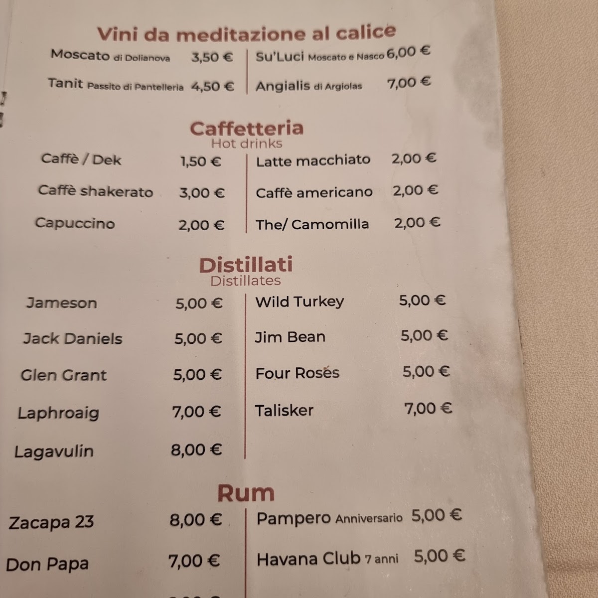 Menu Antica Cagliari Ristorante-9