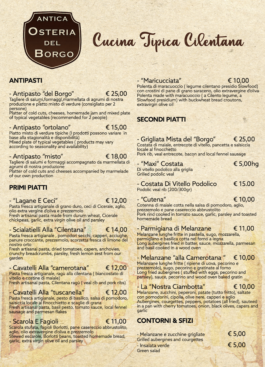 Menu Antica Osteria Del Borgo-1