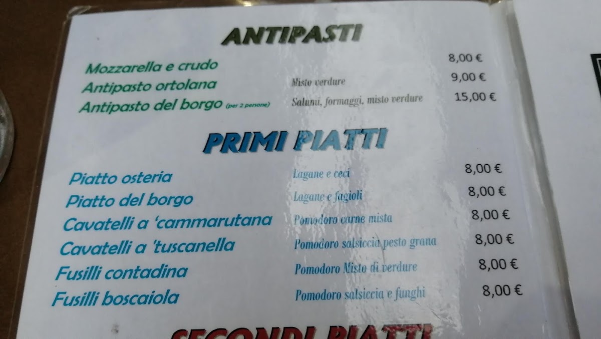 Menu Antica Osteria Del Borgo-7