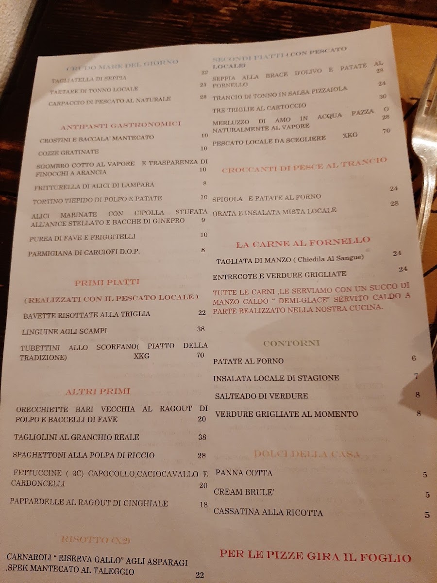 Menu Antica Osteria La Sciabica-7