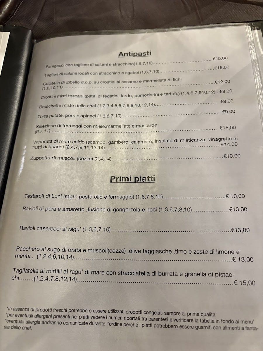 Menu Antica Osteria Tre Archi-1