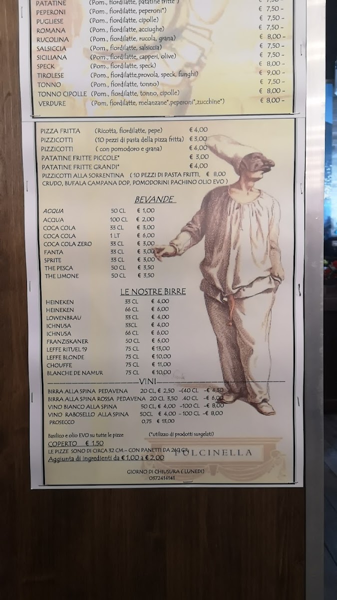 Menu Antica Pizzeria Del Corso-10