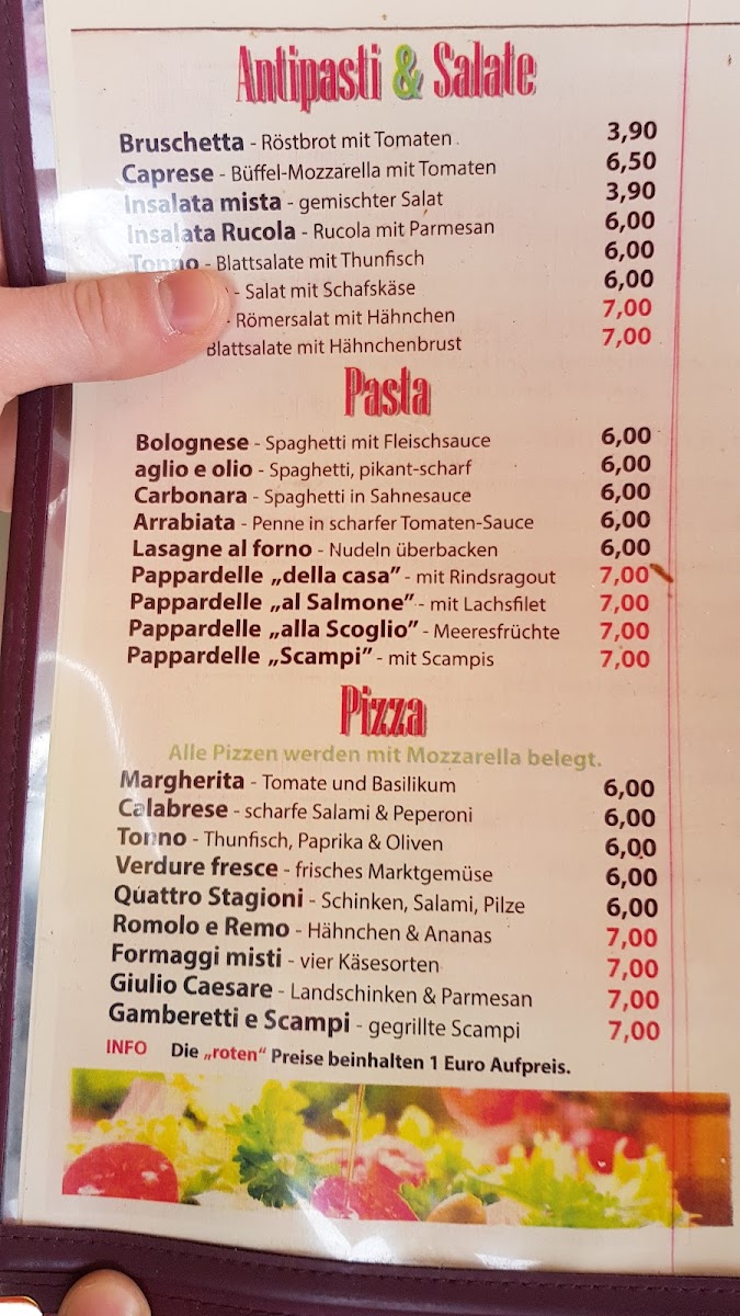 Menu Antica Roma Restaurant-8