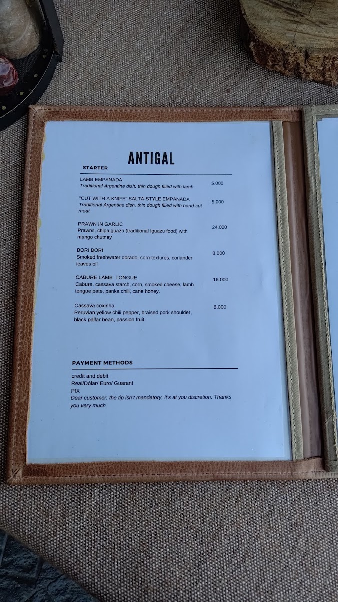 Menu Antigal Parrilla Restaurant-5