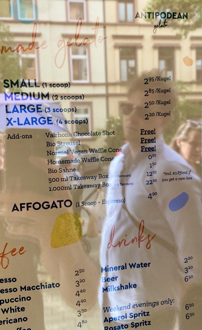 Menu Antipodean Gelato-2