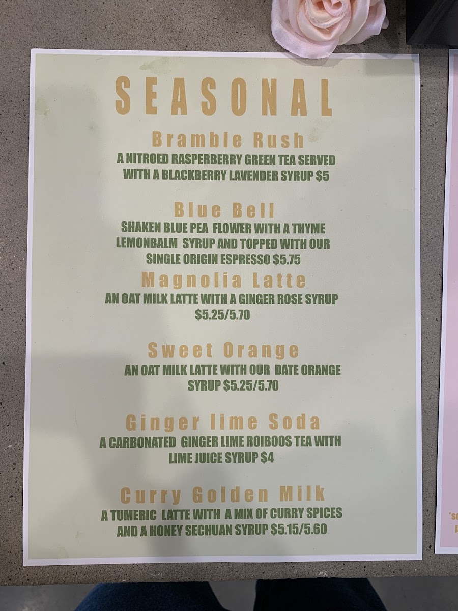Menu Antler Specialty Goods-3
