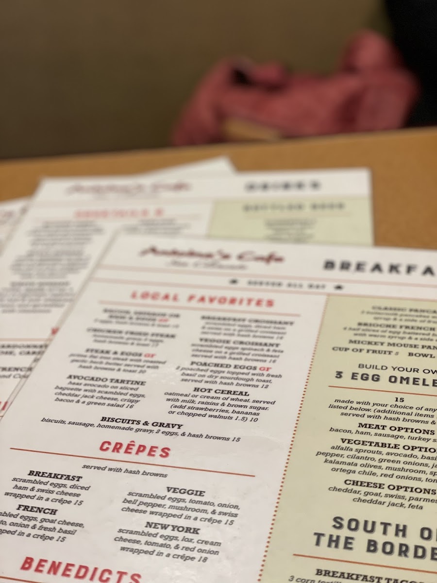 Menu Antoine's Cafe-10