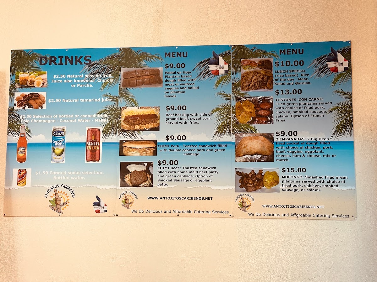 Menu Antojitos Caribenos-1