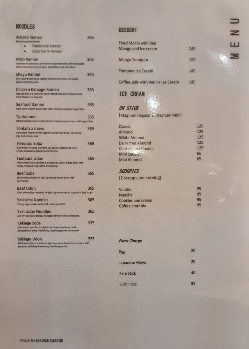 Menu Aozora At The Farm-5
