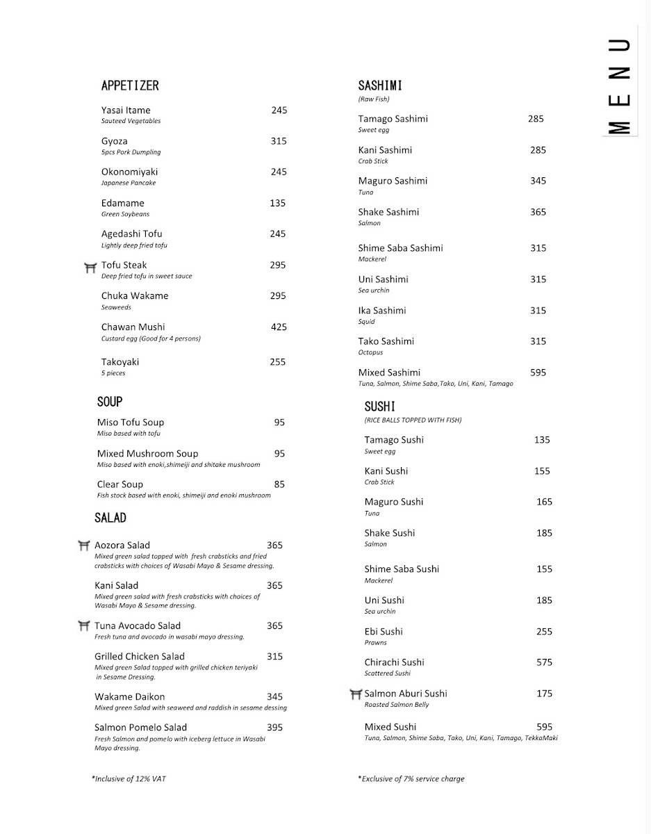Menu Aozora At The Farm-6