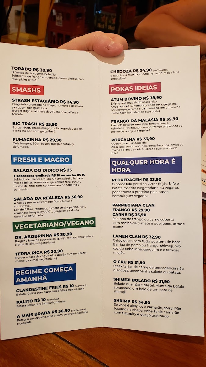 Menu Apartamento Clandestino-1