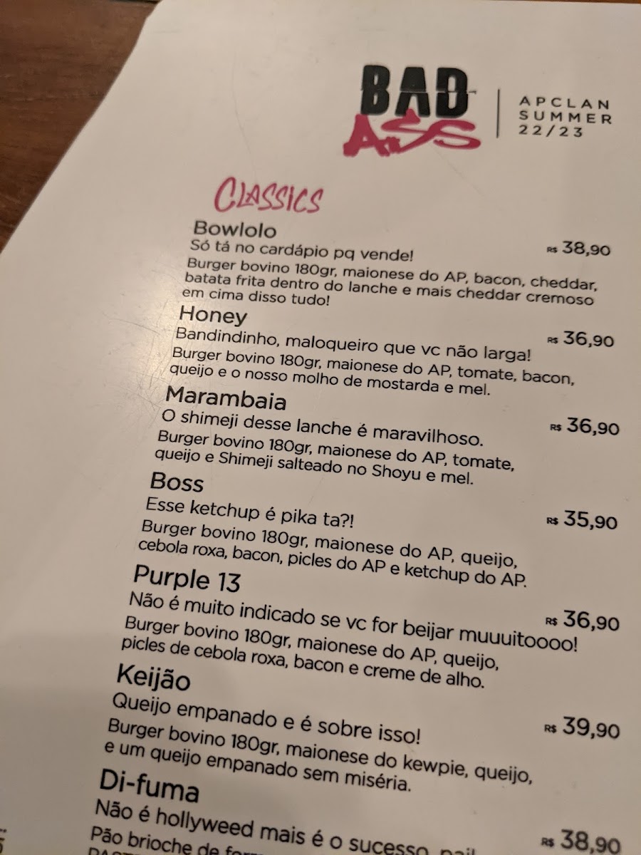 Menu Apartamento Clandestino-10