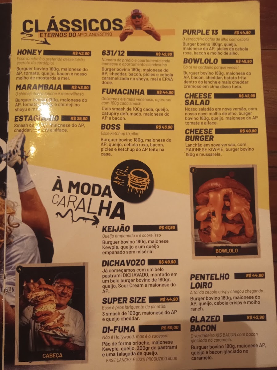 Menu Apartamento Clandestino-2