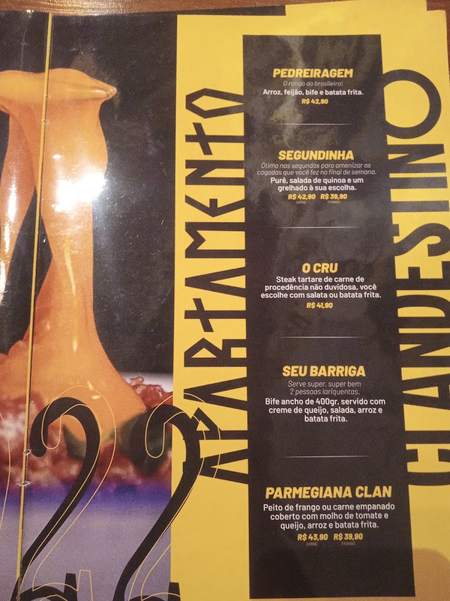 Menu Apartamento Clandestino-7