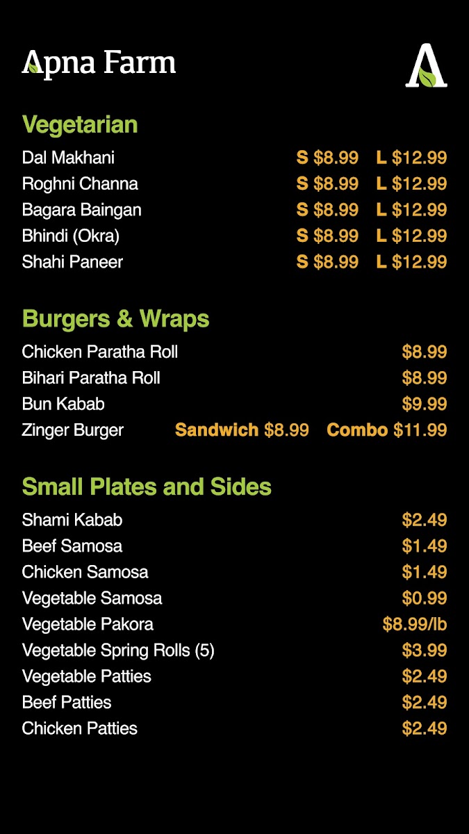 Menu Apna Farm's Kitchen-3