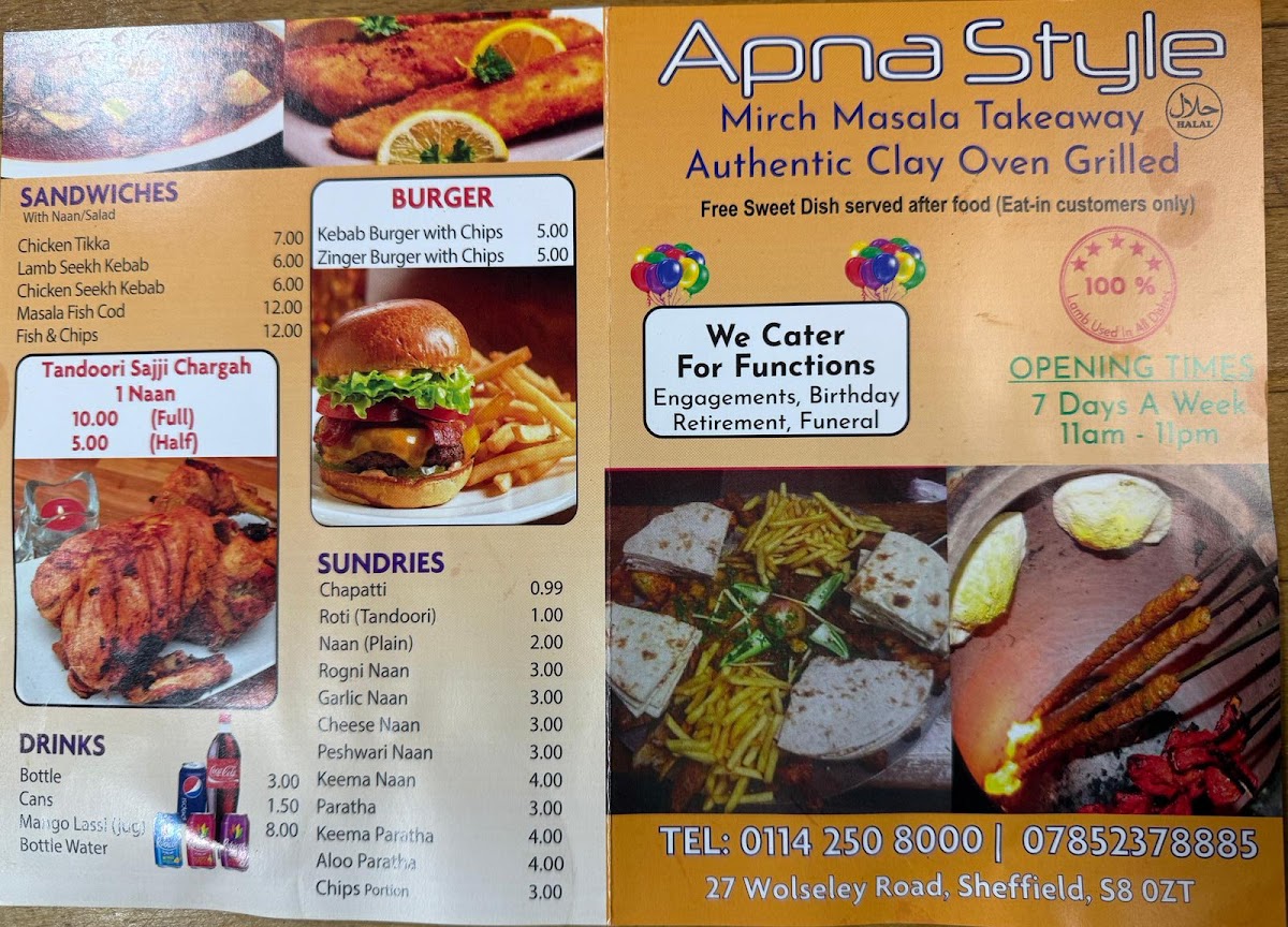 Menu Apna Style-2