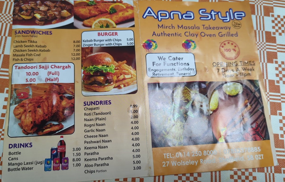 Menu Apna Style-5