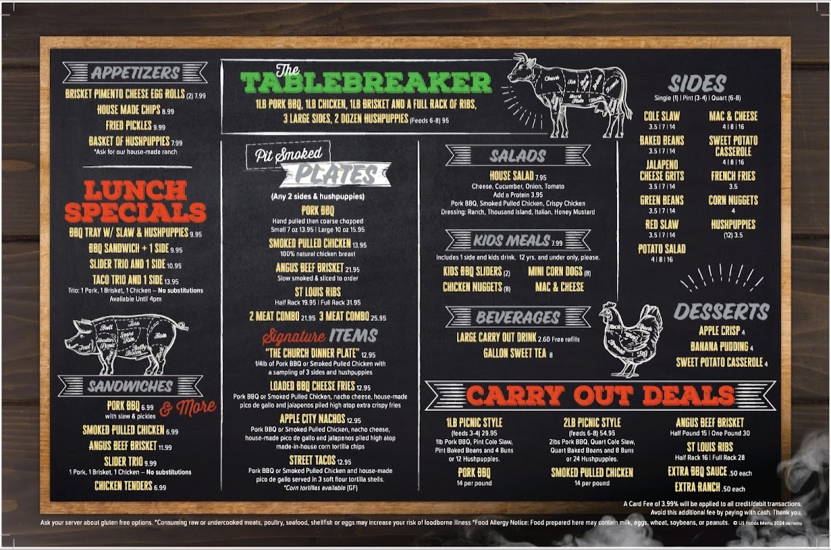 Menu Apple City Bbq-1