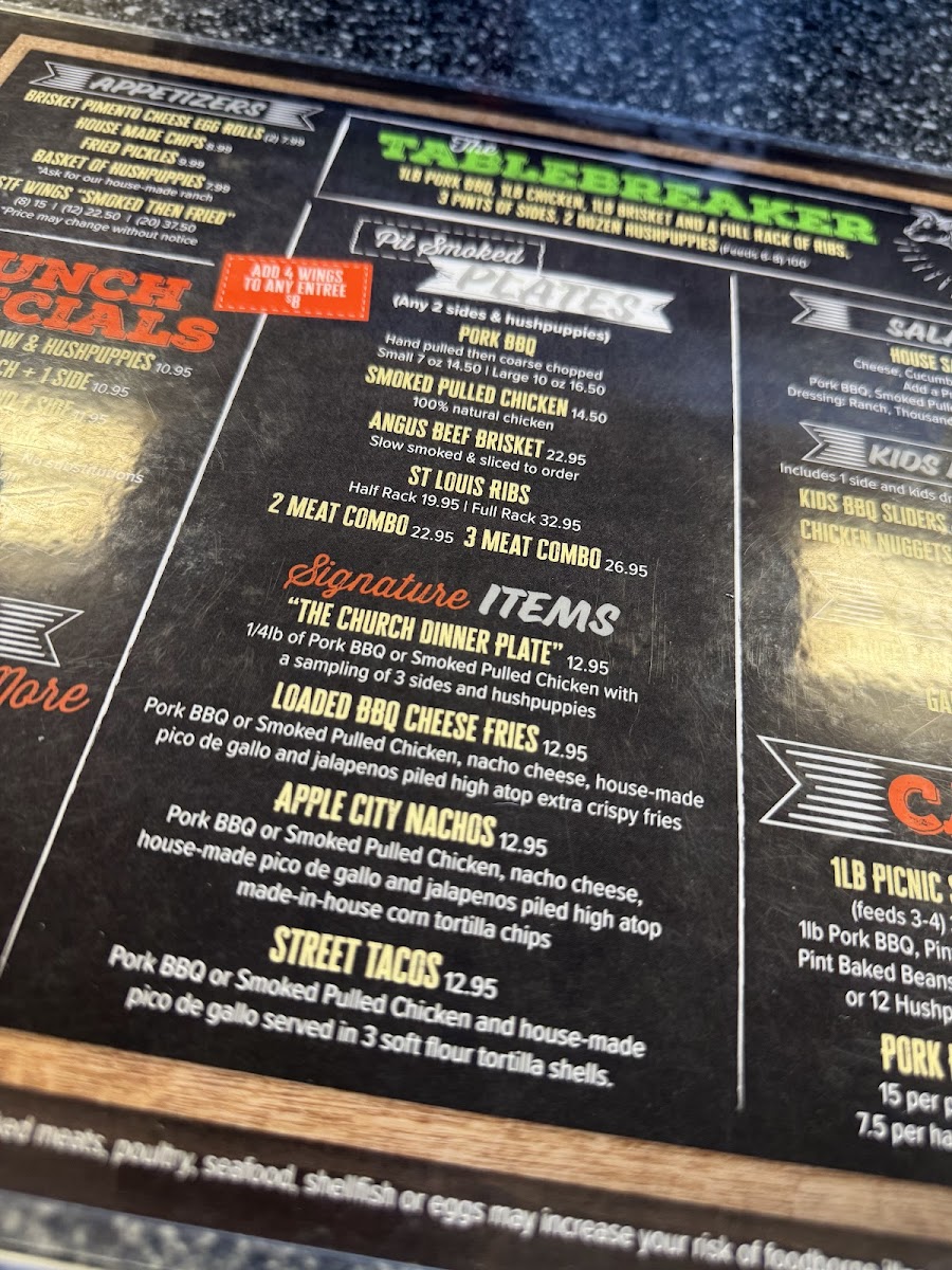 Menu Apple City Bbq-10