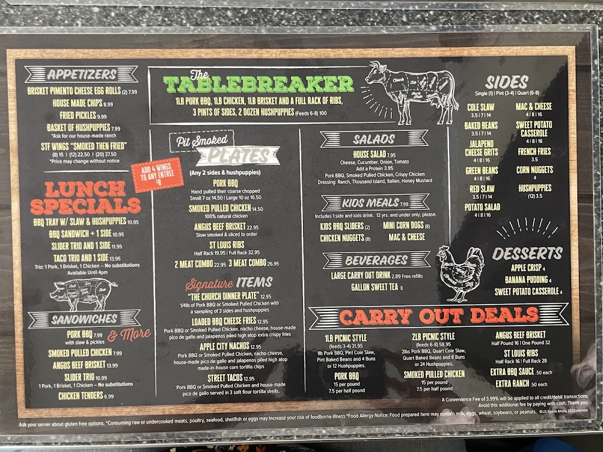 Menu Apple City Bbq-2