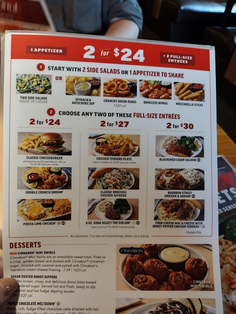 Menu Applebee's Grill + Bar-2