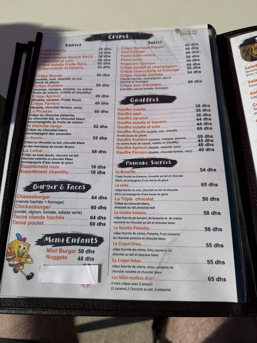 Menu Apricot-10