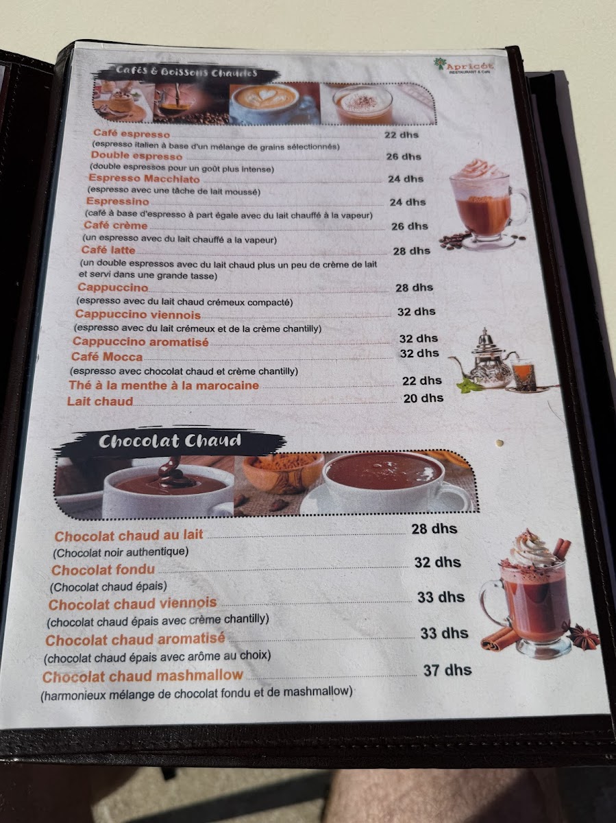 Menu Apricot-2