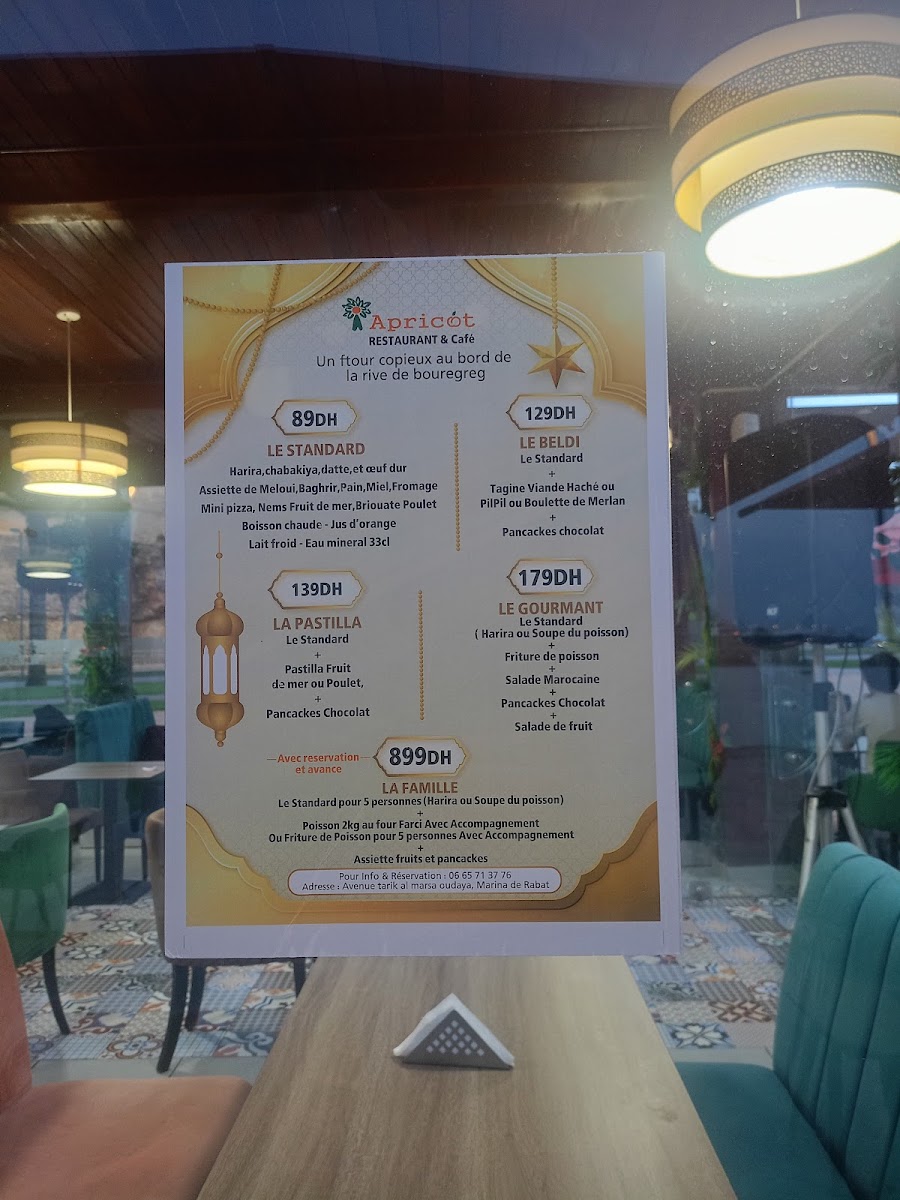 Menu Apricot-5
