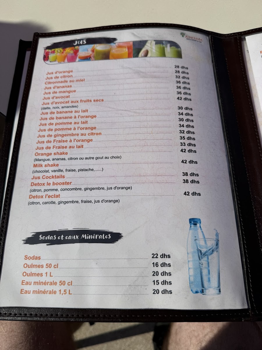 Menu Apricot-6