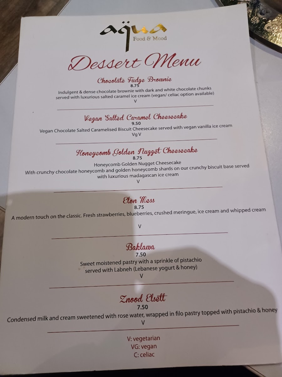 Menu Aqua Food & Mood Lebanese Restaurant-2