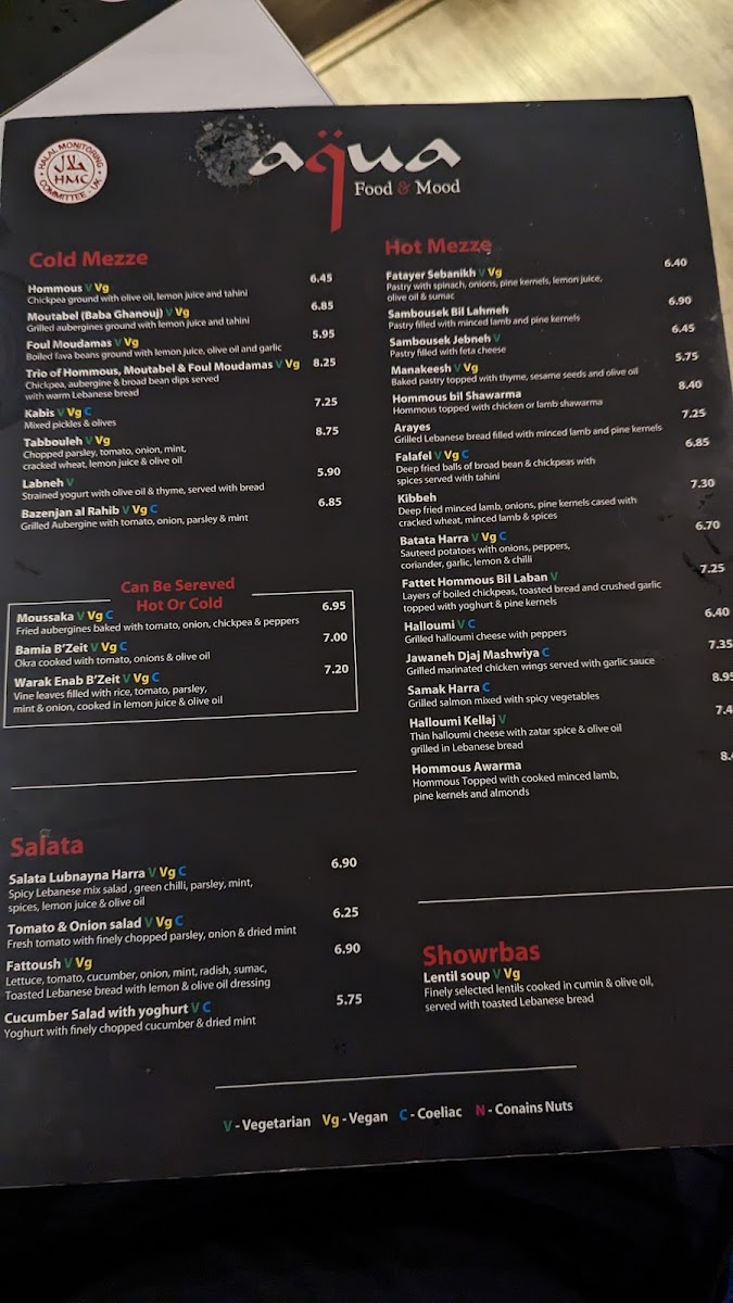 Menu Aqua Food & Mood Lebanese Restaurant-6