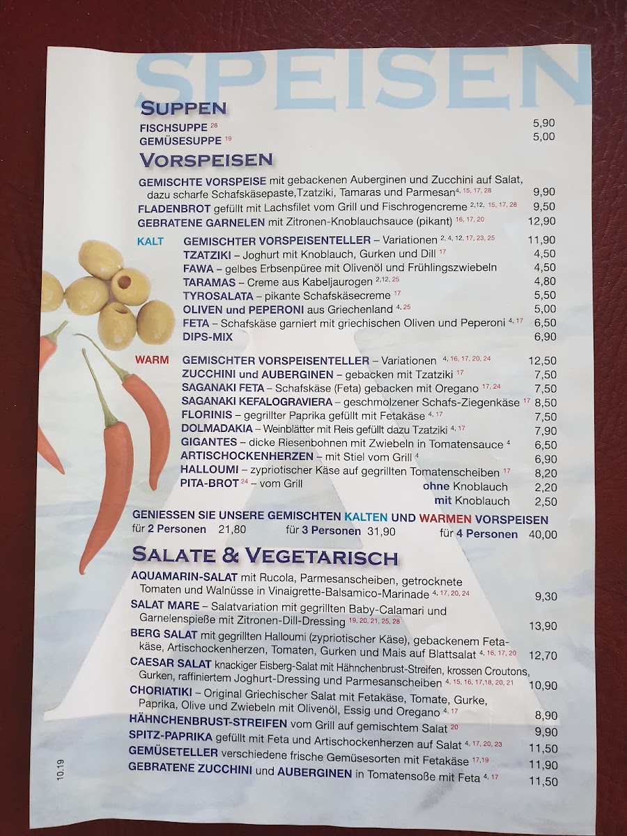 Menu Aquamarin Restaurant-4