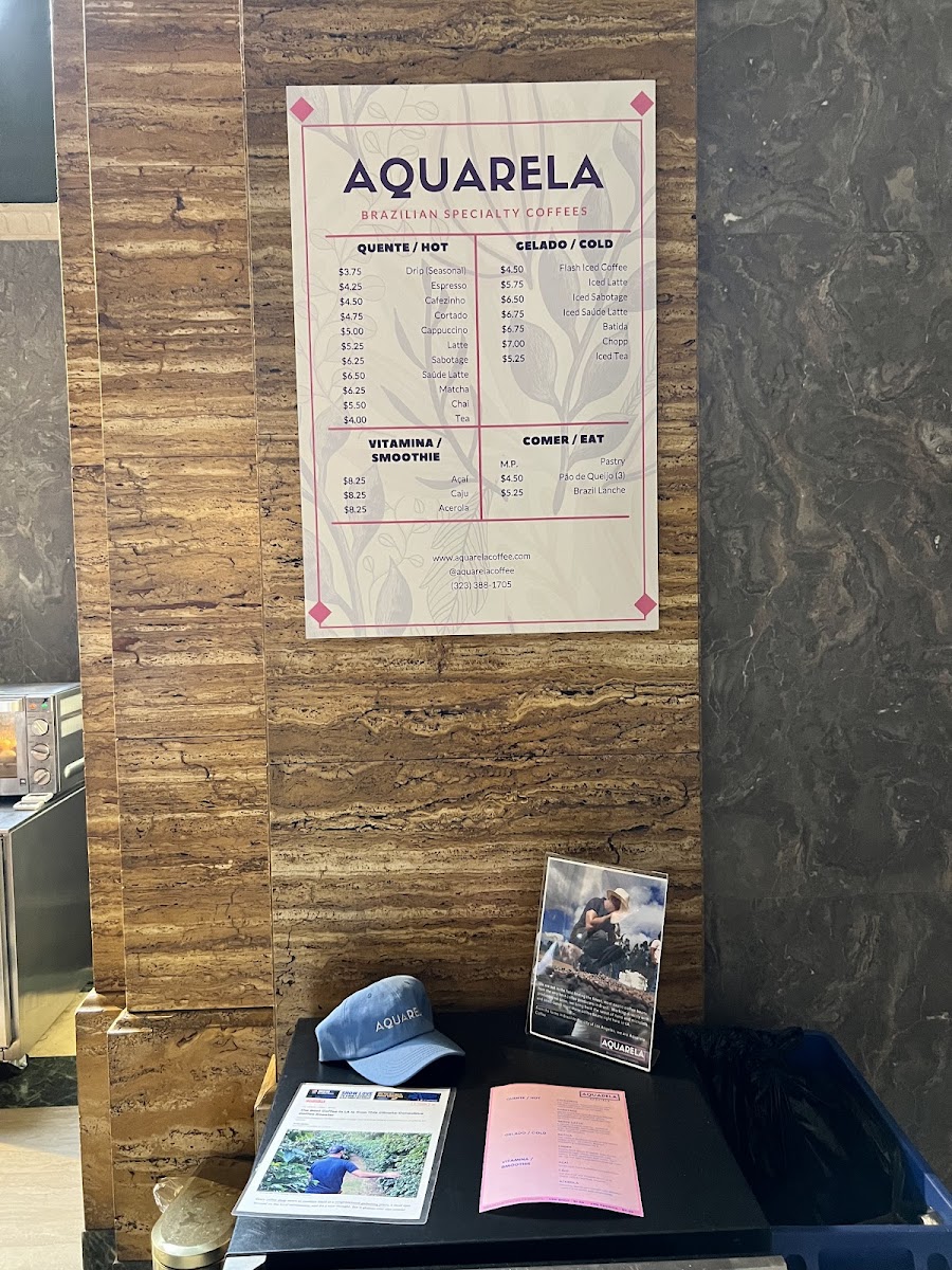 Menu Aquarela Coffee - Dtla-8
