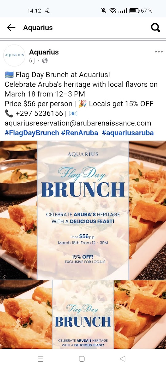 Menu Aquarius-8