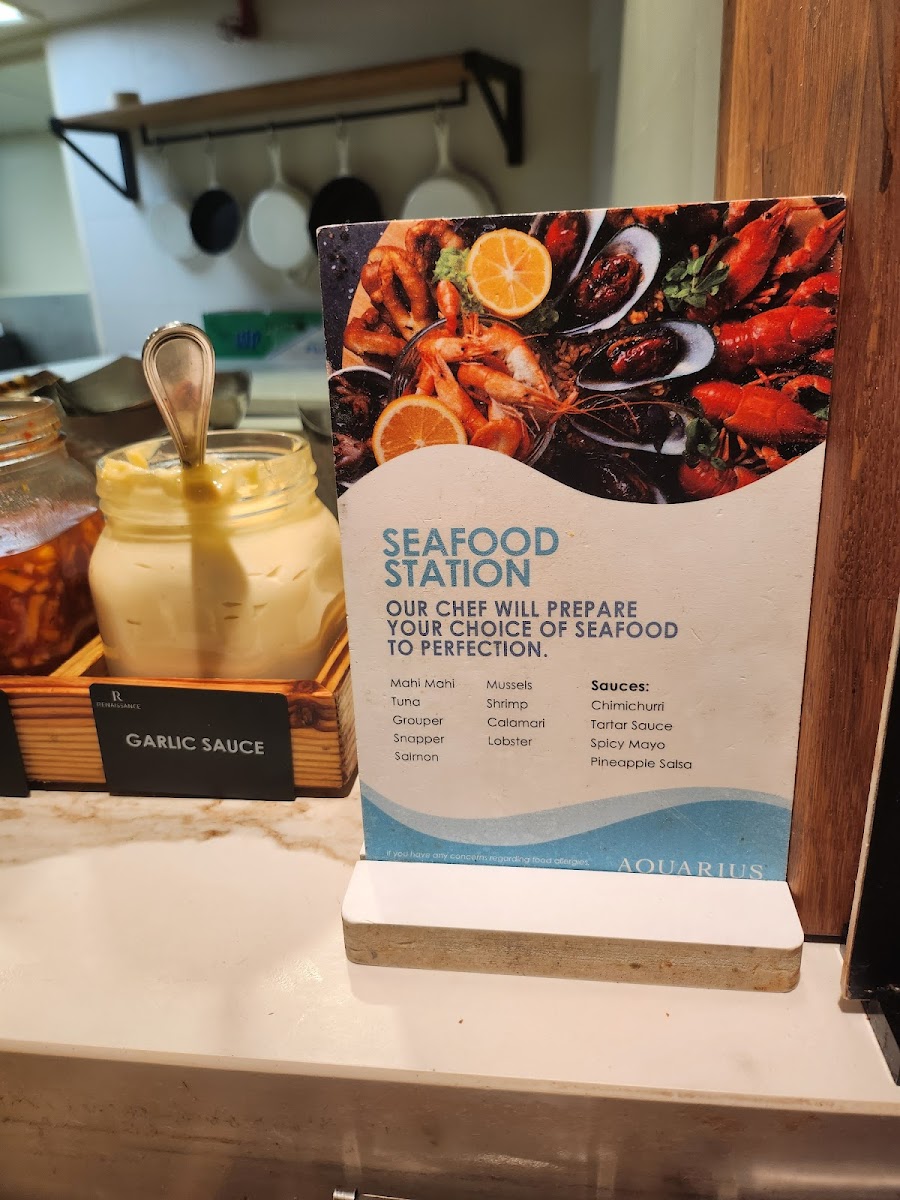 Menu Aquarius-9