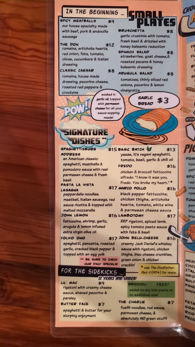 Menu Arabella Casa Di Pasta-8