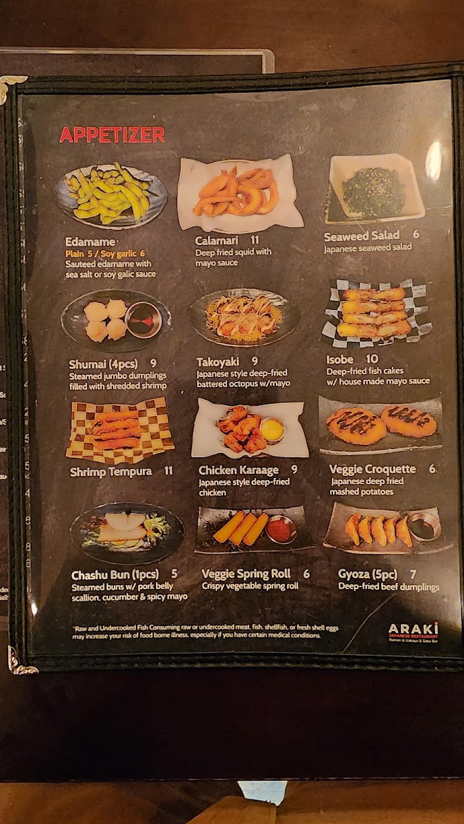Menu Araki Ramen & Bubble Tea-5