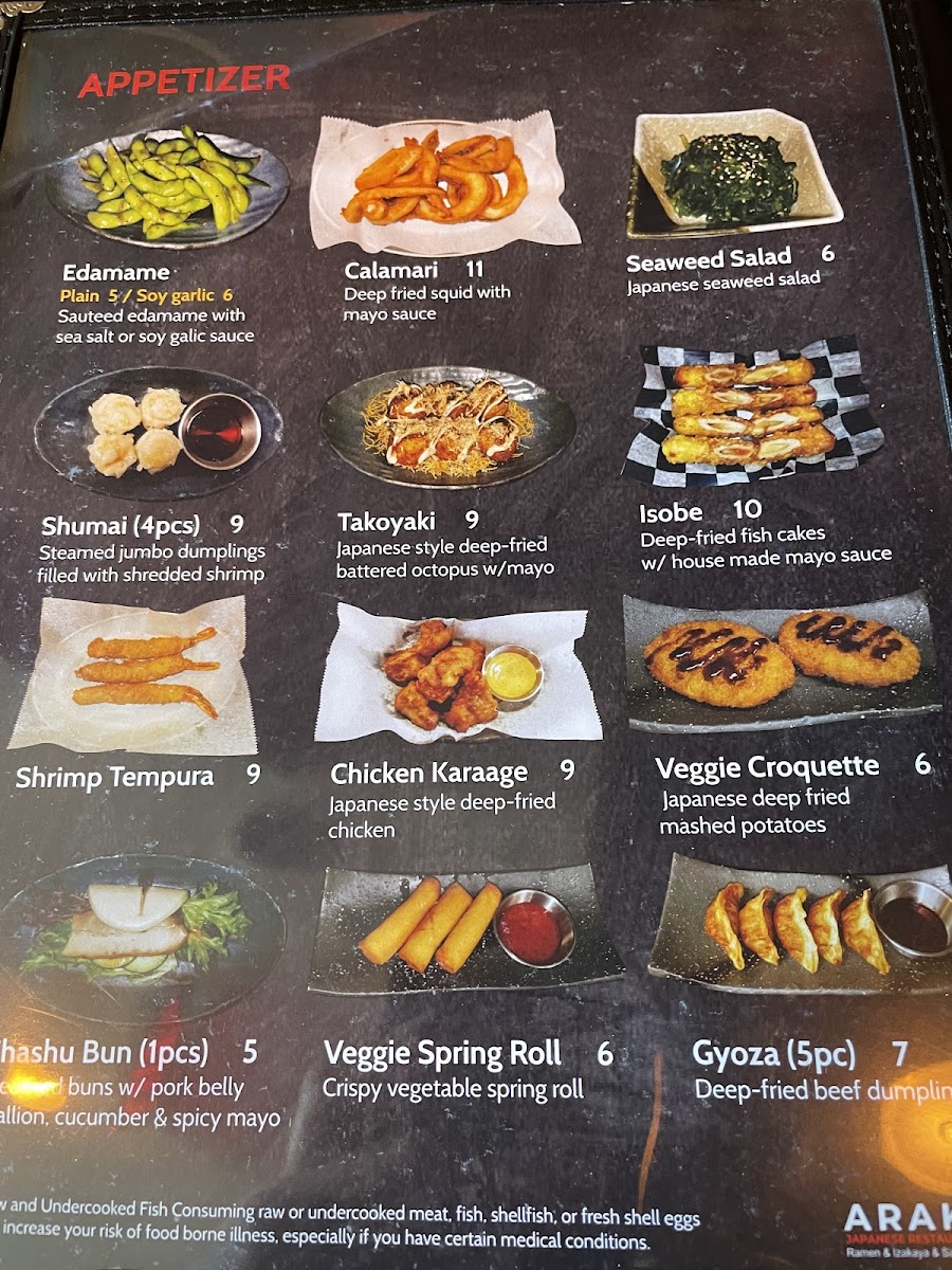 Menu Araki Ramen & Bubble Tea-8