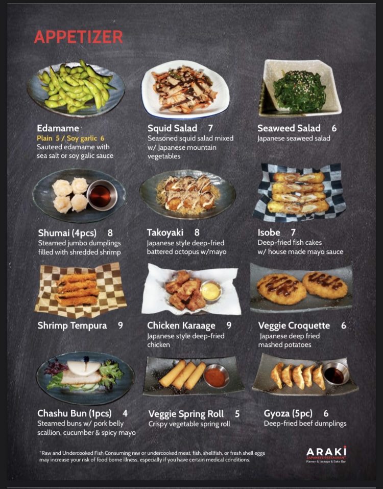 Menu Araki Ramen & Bubble Tea-9