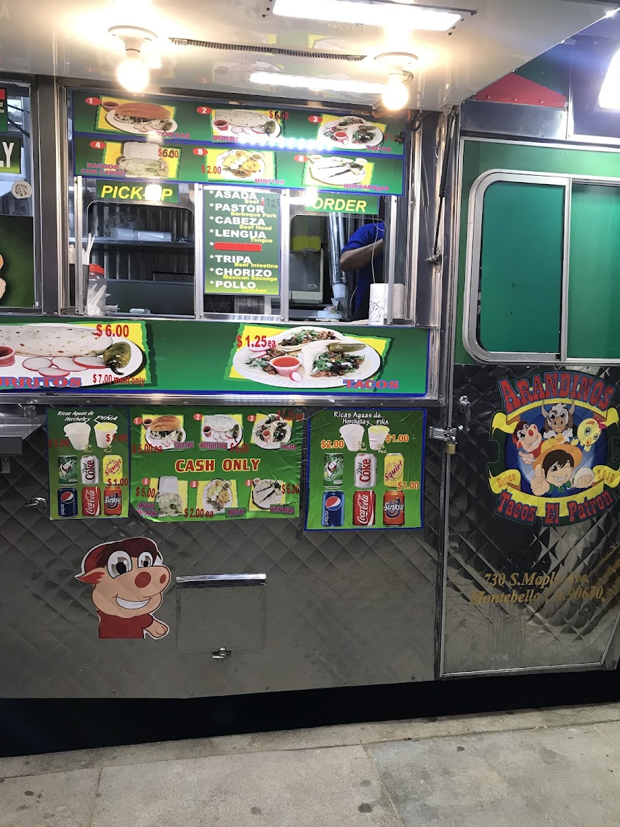 Arandinos Tacos El Patron