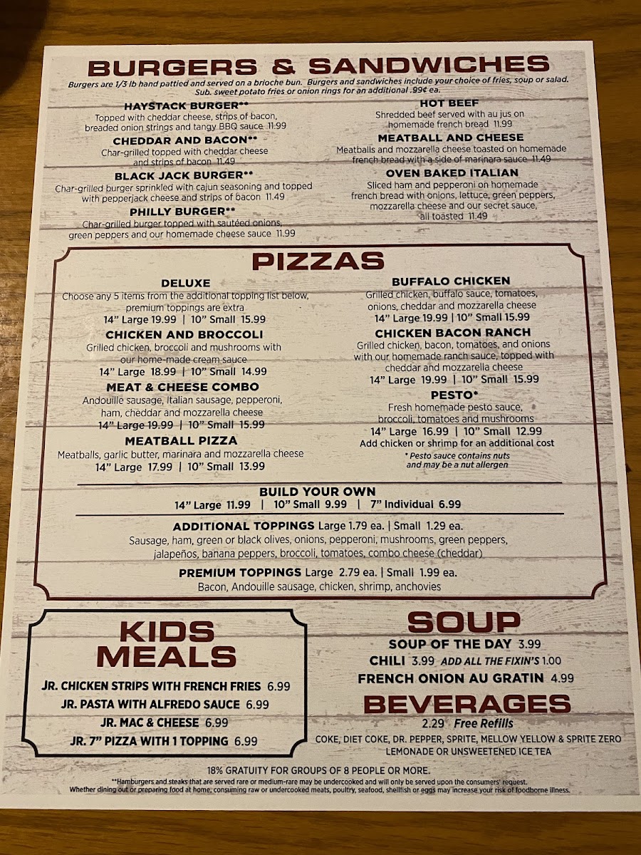 Menu Arbuckles Eatery & Pub-4