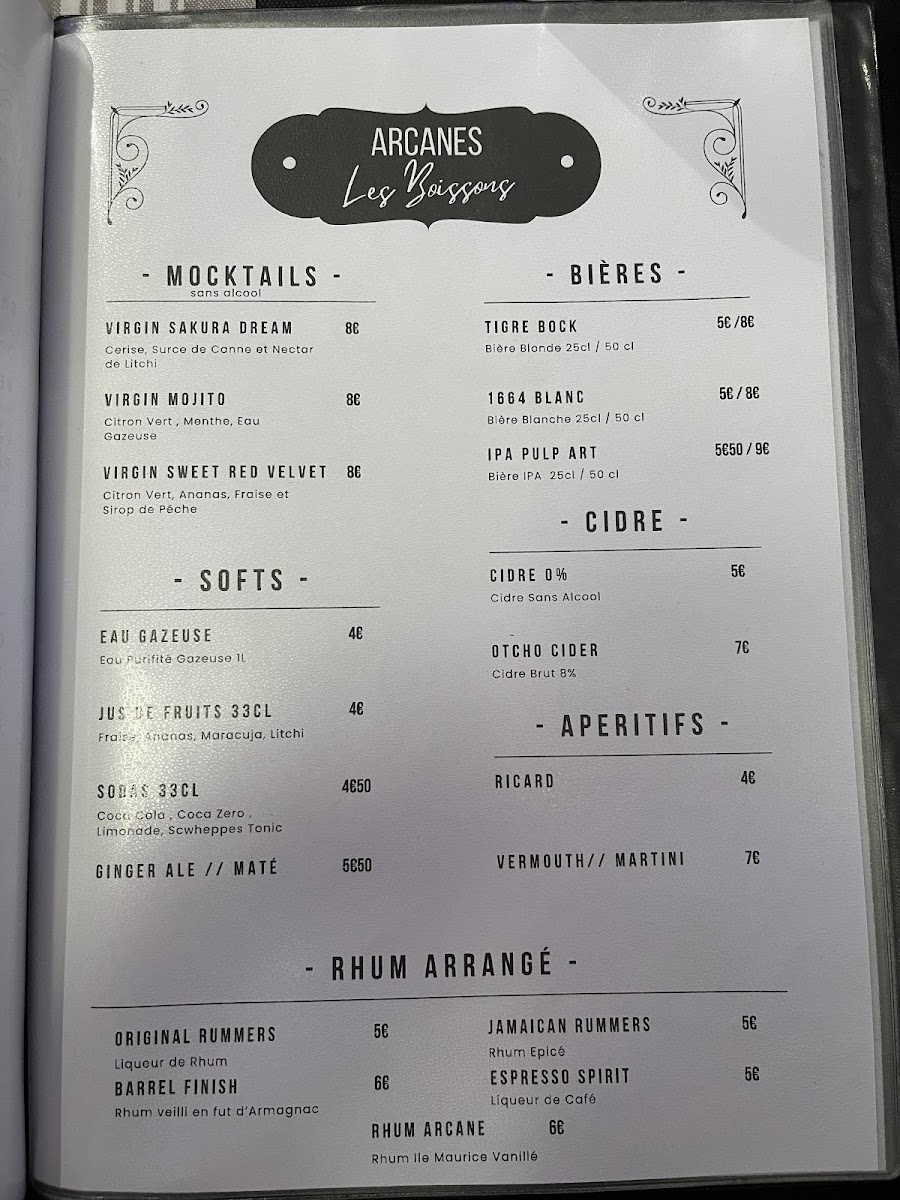 Menu Arcanes-10