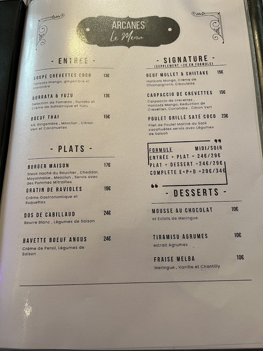 Menu Arcanes-8