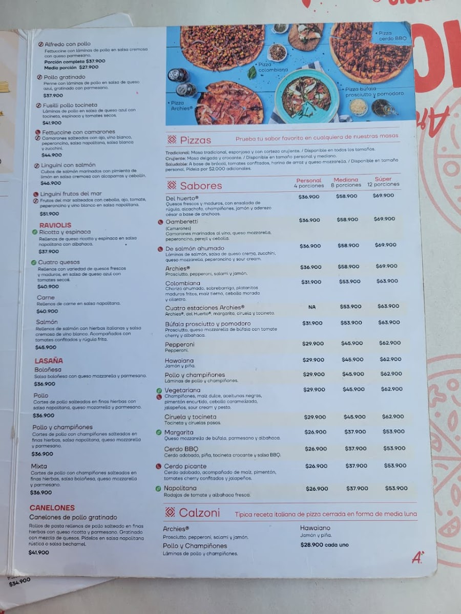 Menu Archies Centro Ibis-2