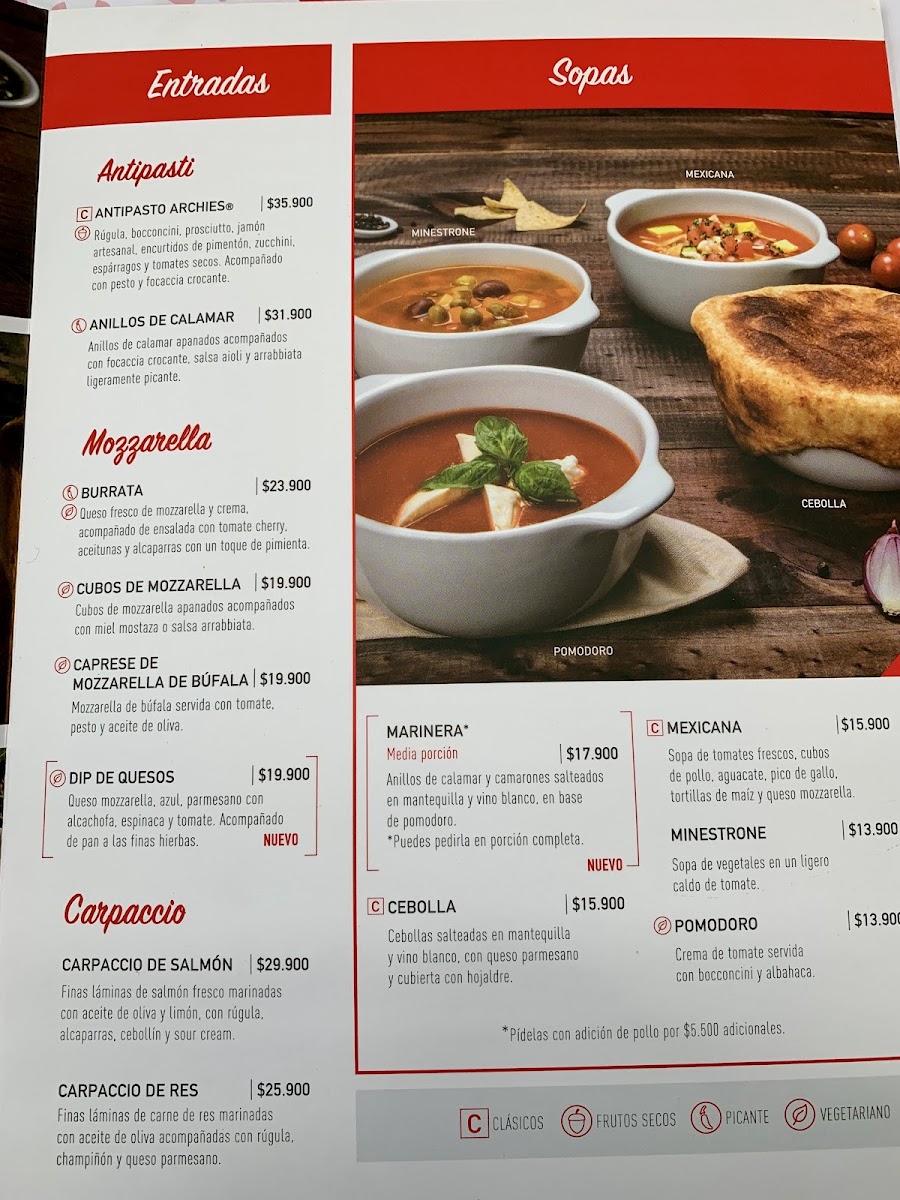 Menu Archies Centro Ibis-8